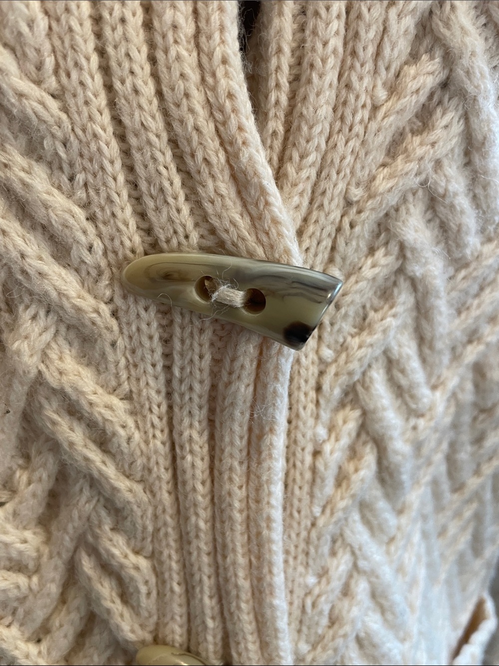 Lauren Ralph Lauren hand knit fisherman sweater - Picture 3 of 5
